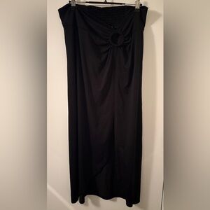 Everyday Sunday - Sheer Black Skirt Coverup